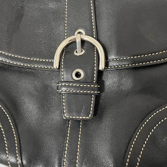 Women’s Classic Vintage Y2K Soho Leather COACH Crossbody Bag 7843 - Picture 3 of 7